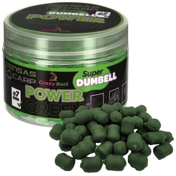 Sensas Power Green Fokhagymás 7mm Dumbell 80gr