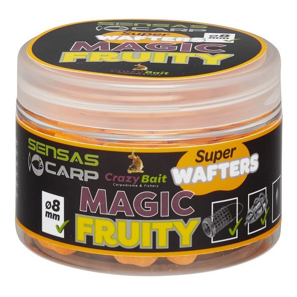 Sensas Wafters Super Magic Fruity 8mm Wafters 80gr