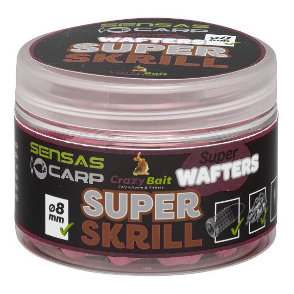 Sensas Wafters Super Skrill 8mm Wafters 80gr