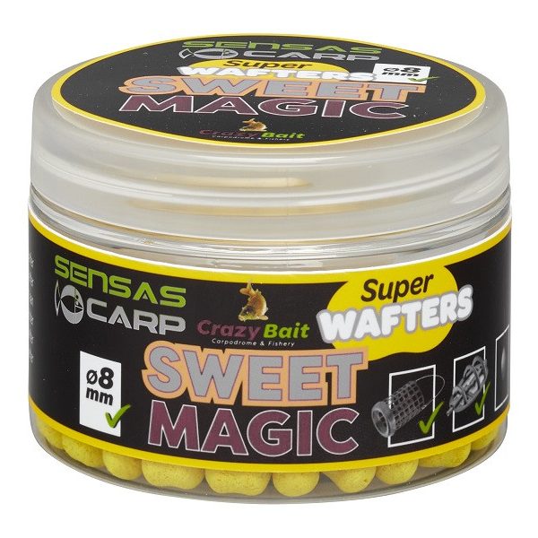 Sensas Wafters Super Sweet Magic 8mm Wafters 80gr