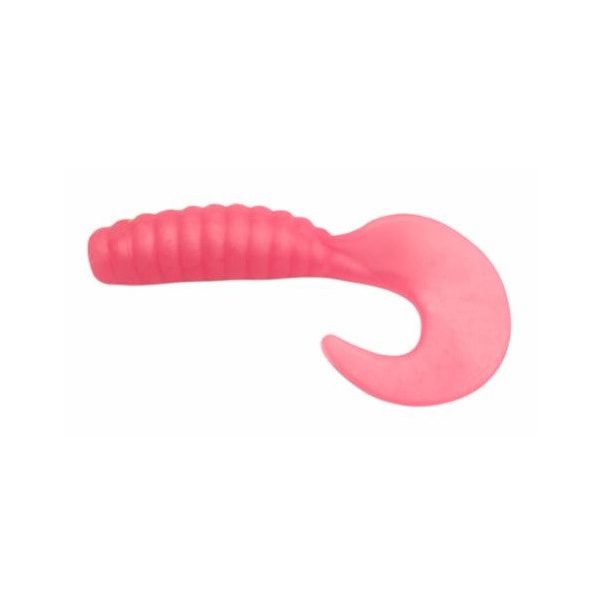 Trabucco Yummy Bait Curly Tail Bubble Gum 4cm Plasztik Csali 8db