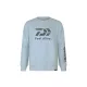Daiwa D-VEC Crew Neck Trout Light Blue Pulóver L
