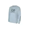 Daiwa D-VEC Crew Neck Trout Light Blue Pulóver 2XL