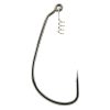 Gamakatsu Worm EWG Hooks Spring Lock Black #3/0 horog