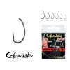 Gamakatsu G-Carp Wide Gape Super Fekete 12 10db/csomag Füles Mikro Szakállas Bojlis horog