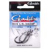 Gamakatsu LS3424F New Label Hooks Black #2/0 Horog