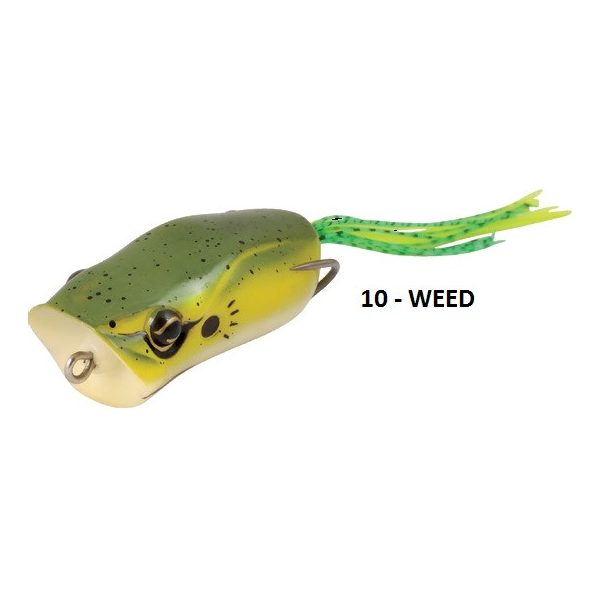 Rapture Popper Frog 6cm 15gr Weed Gumibéka