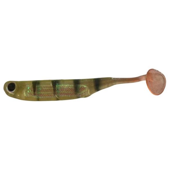 Rapture Power Minnow Hummer Tail 7,5cm Perch Plasztik Csali 6db