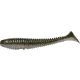 Rapture Ribbed Swing Shad 7cm Smoke Green Plasztik Csali 12db