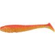 Rapture Ribbed Swing Shad 7cm Red-Yellow Plasztik Csali 12db