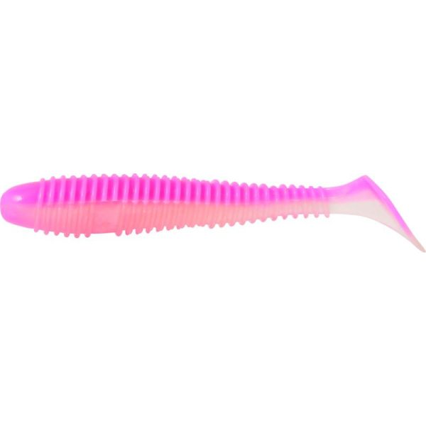 Rapture Ribbed Swing Shad 4cm Pink Shake Plasztik Csali 14db