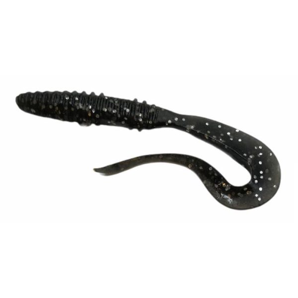 Rapture Mad Worm 8cm Dark Black Plasztik Csali 10db