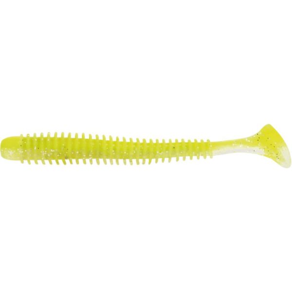 Rapture Rib Slim Shady 7.5cm Chartreuse Ghost Plasztik Csali 12db