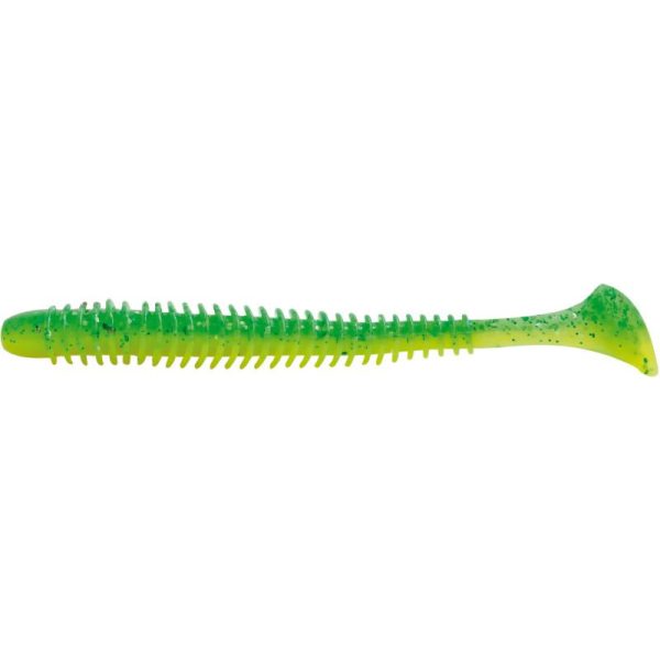 Rapture Rib Slim Shady 8.75cm lime Yellow Plasztik Csali 10db