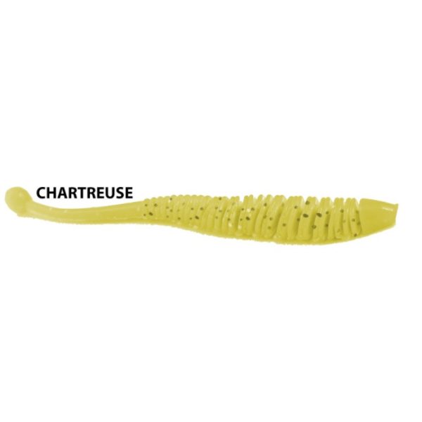 Rapture Evoke Worm 6cm Chartreuse Plasztik Csali 12db