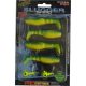 Rapture Slugger Shad Set 7,5cm Yellow / Blue 4+2db Műcsali Szett