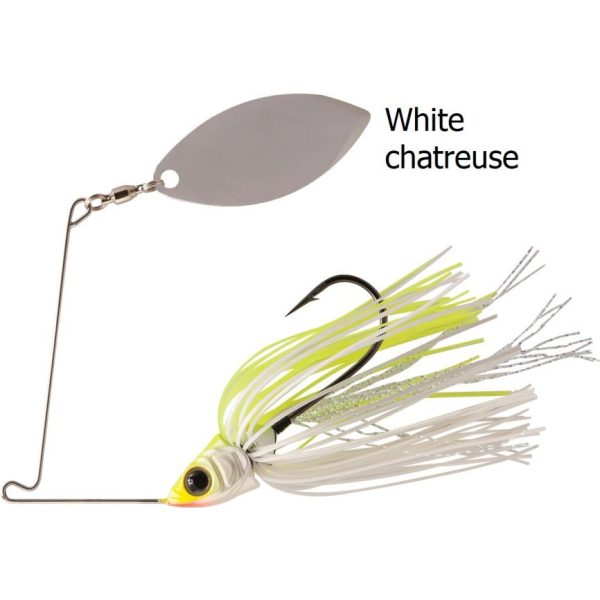 Rapture Sharp Spin Single Willow 10gr White Chartreuse Spinnerbait
