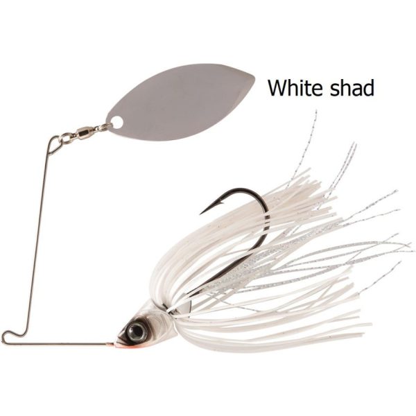 Rapture Sharp Spin Single Willow 14gr White Shad Spinnerbait
