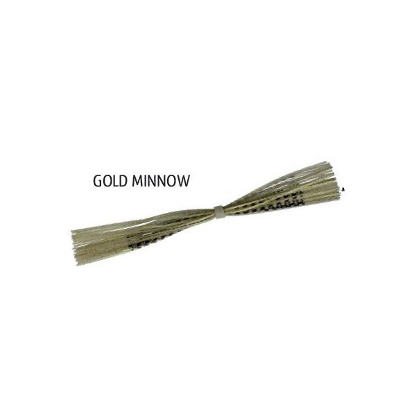 Rapture Spare Skirt Spinner & Jig Gold Minnow Gumi Szoknya Plasztik Csali