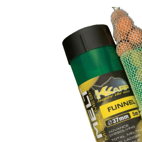 K-Karp XTR-Melt PVA Funnel 37mm PVA Háló 5m Tölcsérrel