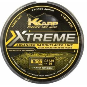 K-Karp Extreme Camo Weed 1000m 0,28mm Monofil Főzsinór