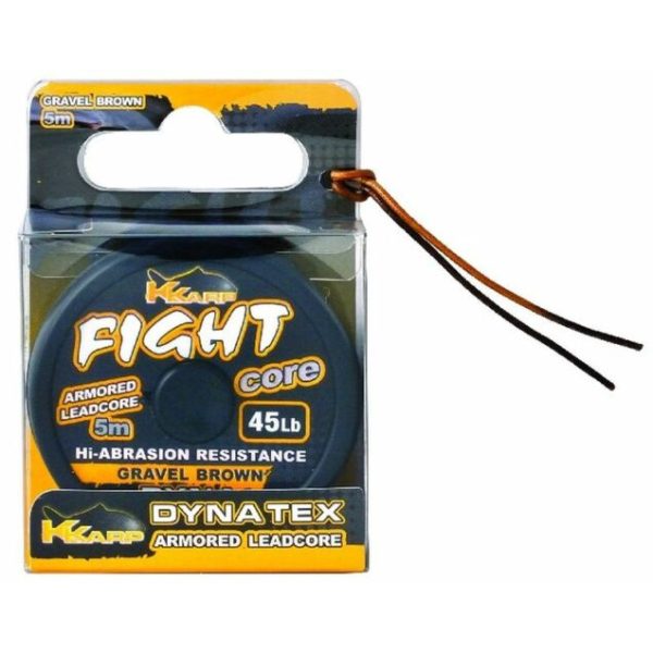 K-Karp Dyna Tex Fight Core 5m 45lb Camou Zöld Előkezsinór