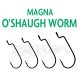Rapture Magna O Shaugh Worm 1/0 Offset Horog 10db