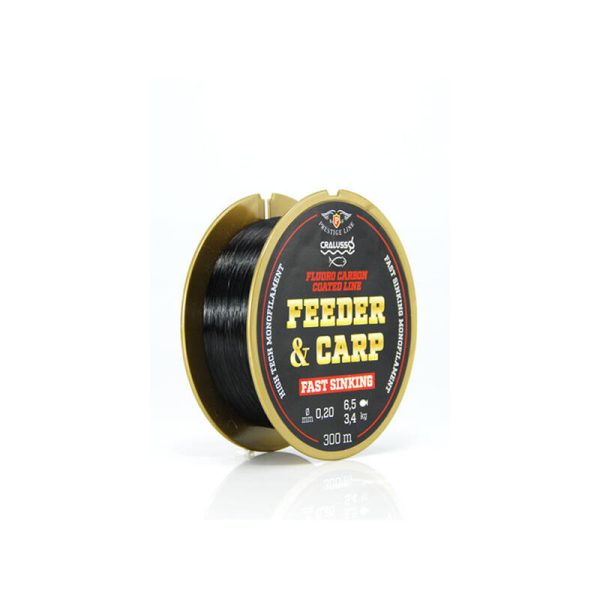 Cralusso Feeder&Carp Fast Sinking FluoroCarbon Coated QSP 0,25mm 300m zsinór