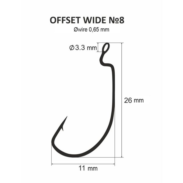 DS Offset wide No. 8. (6db/csomag)