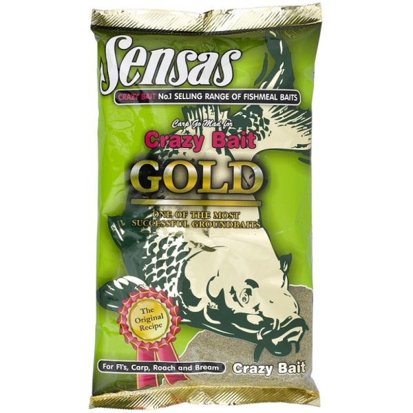 Sensas Crazy Bait Gold Etetőanyag 1kg