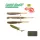 Tiemco Linkin Shad 7,6cm 160 Plasztik Csali 9db