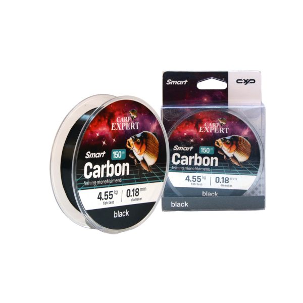 Carp Expert Smart Carbon Fekete 0,20mm Monofil Főzsinór 300m