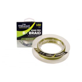   Wizard Edge Pro 8X Braid Oliva Zöld 0,20mm 150m Fonott Főzsinór