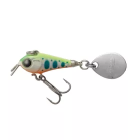   Tiemco Riot Blade S 2,5cm 9gr 102 Holo Chartreuse Back Yamame Spinnertail
