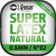 Sensas Super Latex Natural 0,6mm 6m Rakós Tömör Gumi