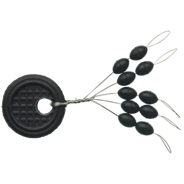 Sensas Stopper Fekete Oval S Ütköző 10db