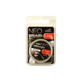   Carp Express Neo Powerlex Dark Green 25lbs Kopásálló Fonott Süllyedő Előkezsinór 10m