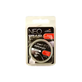   Carp Express Neo Powerlex Dark Brown 35lbs Kopásálló Fonott Süllyedő Előkezsinór 10m