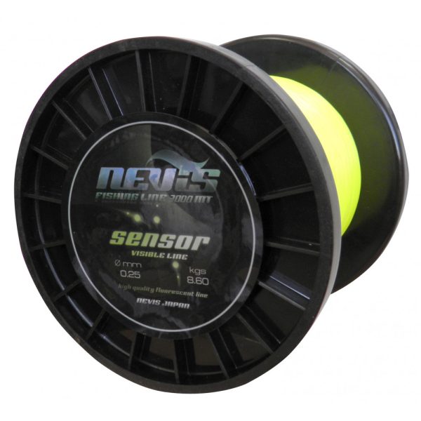 Nevis Sensor Fluo 3000m 0.20mm Monofil főzsinór-Fluo sárga