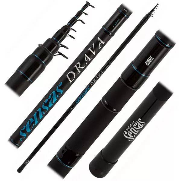 Sensas Drava Carp Bolo 700 6,88m 30gr 7 Részes Bolognai Bot