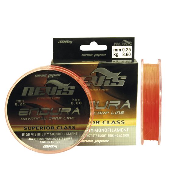 Nevis Endura 150m 0.35mm Monofil főzsinór-Fluo piros