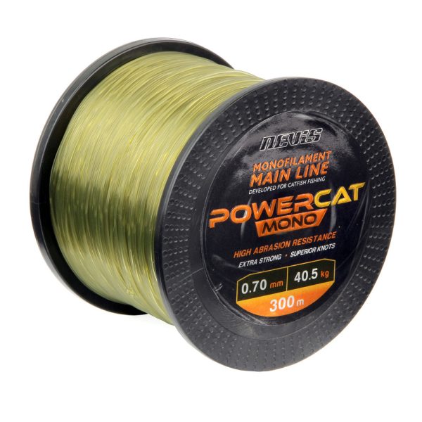 Nevis Powercat Mono 300m 0.80mm Monofil főzsniór-Sötétzöld