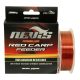Nevis Red Carp Feeder 150m 0.22mm Monofil főzsinór-Áttetsző piros