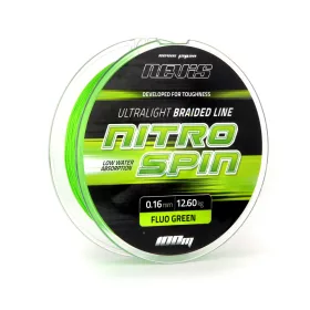 Nevis Nitro Spin 100m 0.07mm Fonott főzsinór-Fluo zöld