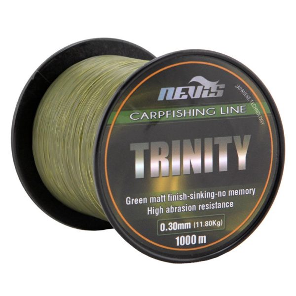 Nevis Trinity 1000m 0.25mm Monofil főzsniór-Zöld