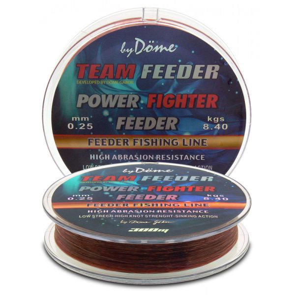 Haldorádó By Döme TF Power Fighter 300m 0.18mm Monofil főzsinór-Barna