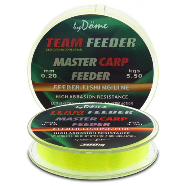 Haldorádó By Döme TF Master Carp 300m 0.18mm Monofil főzsinór-Fluo sárga