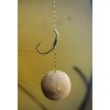 Carp Academy Karma Hooklink 20m 0.44mm 25lb Camo Fonott előkezsinór-Zöld