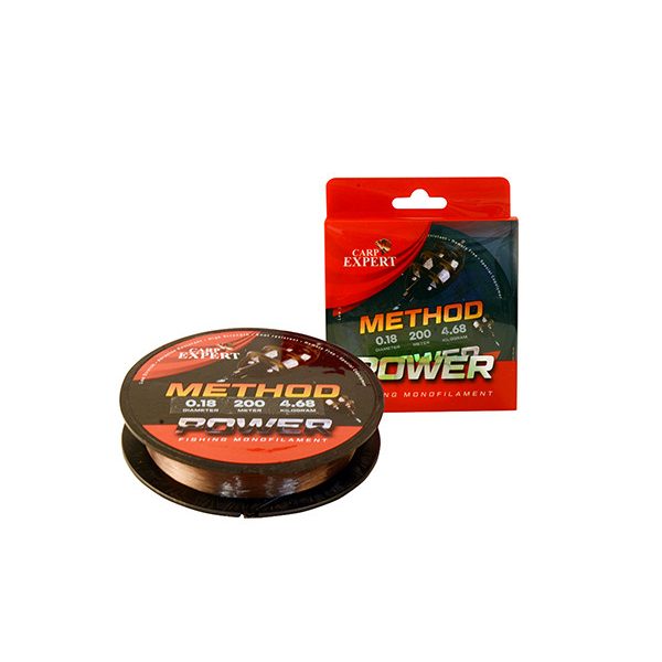 Carp Expert Power Method Feeder Barna 200m 0.25mm Monofil Főzsinór