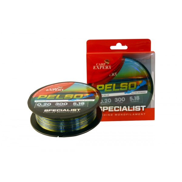 Carp Expert Specialist Pelso Mulicolor 300m 0.20mm Monofil Főzsinór